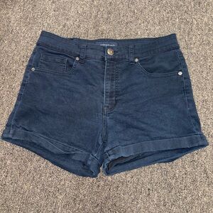 Women’s Aeropostale High Rise Midi Jean Shorts